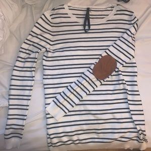 Black Striped Long Sleeve Shirt